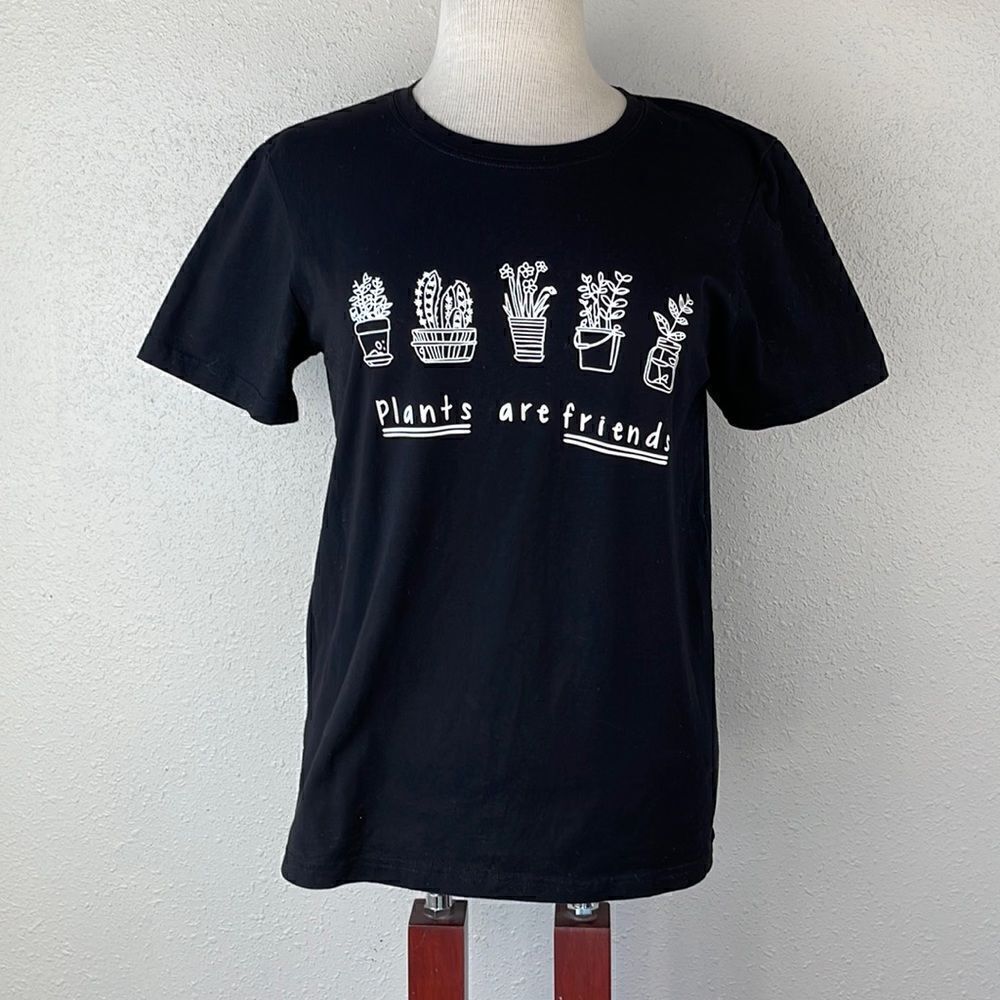 Plants are Friends Short Sleeve T-Shirt by Y Size M EUC